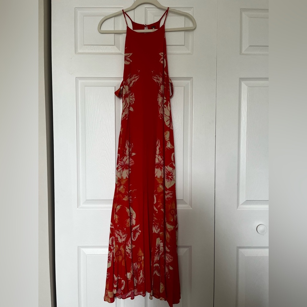 Free People Floral Maxi Dress